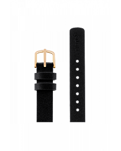 BLACK LEATHER STRAP 12 MM