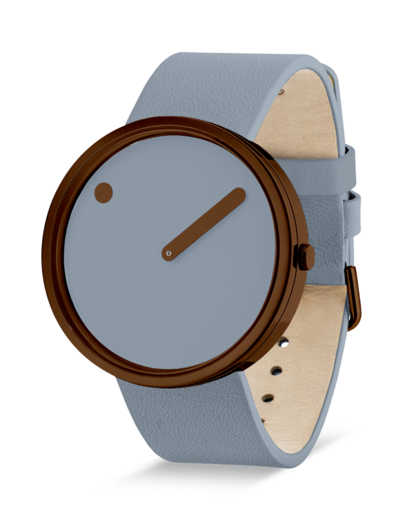 40 mm / Arctic Mist Dial / Arctic Mist leather strap
