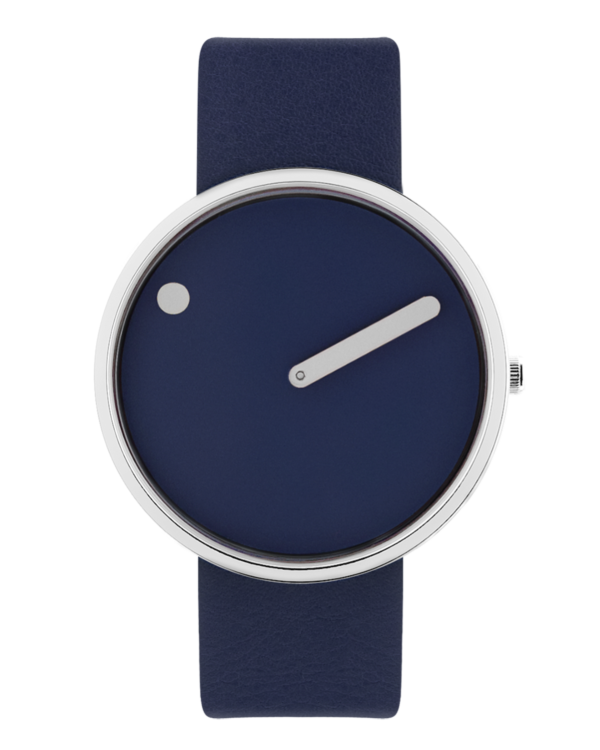40 mm / Midnight Blue dial / Midnight Blue leather strap