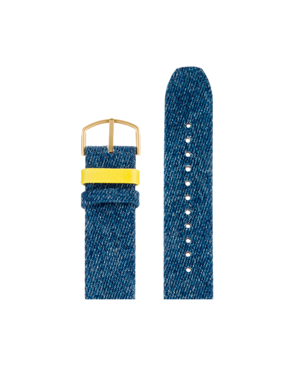 Light blue denim strap 20 mm