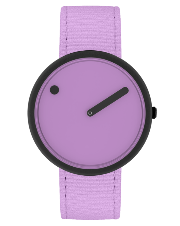 40 mm / Light Orchid dial / Light Orchid recycled strap